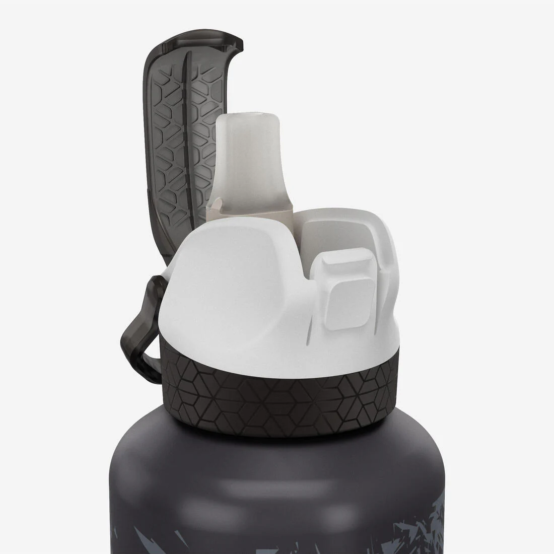 BOTELLA ALUMINIO 0,6L CON TAPA INSTANTÁNEA Y BOMBILLA PARA SENDERISMO - Image 19