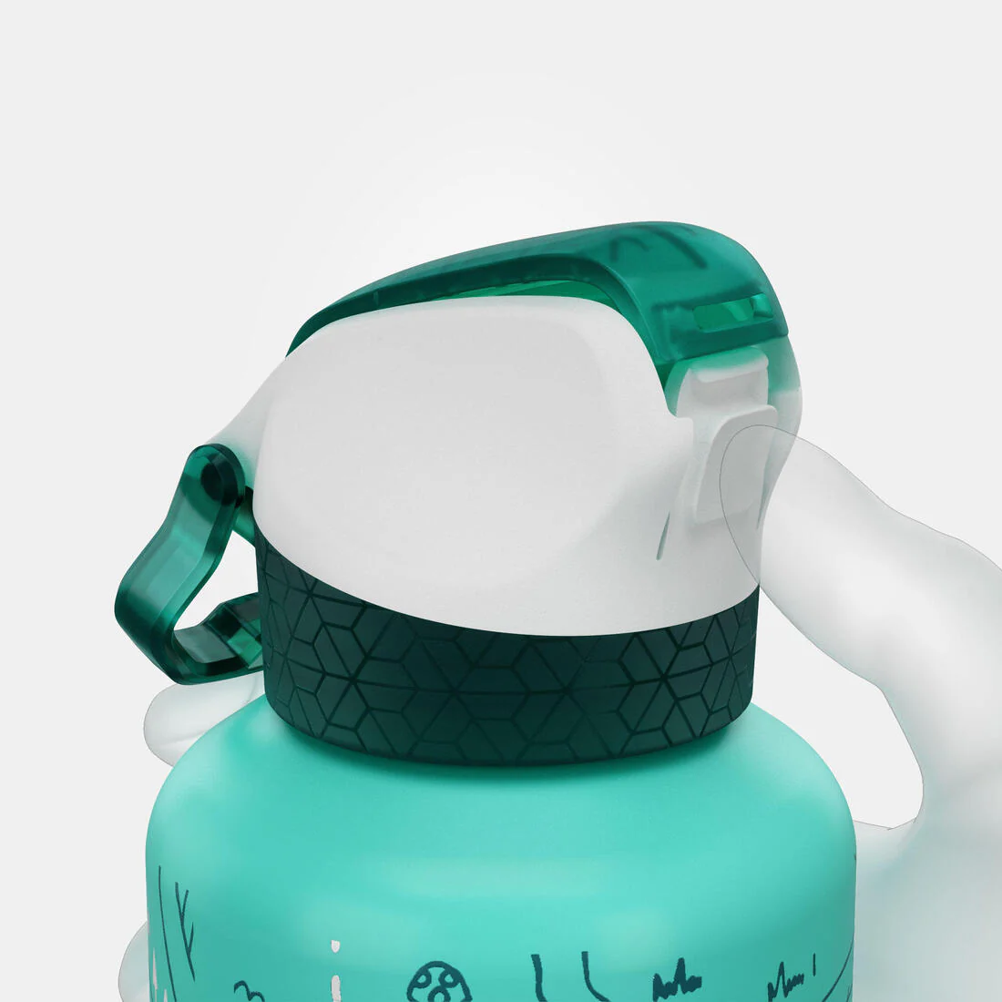 BOTELLA ALUMINIO 0,6L CON TAPA INSTANTÁNEA Y BOMBILLA PARA SENDERISMO - Image 24