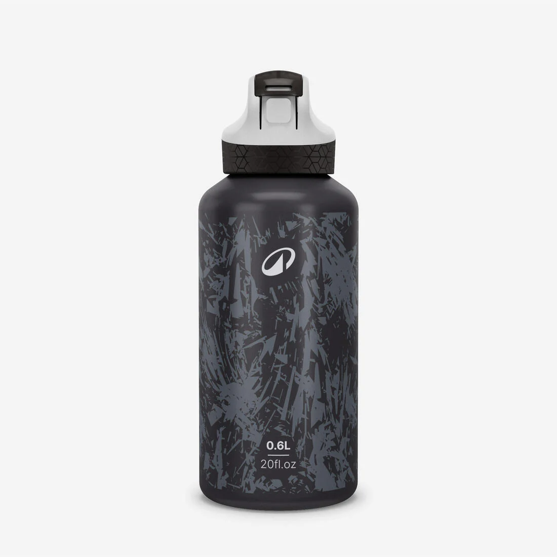 BOTELLA ALUMINIO 0,6L CON TAPA INSTANTÁNEA Y BOMBILLA PARA SENDERISMO - Image 3