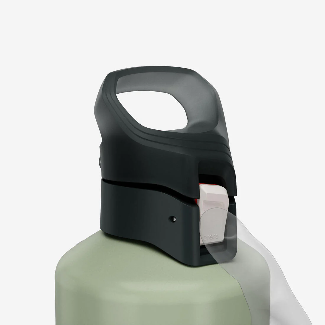 BOTELLA ALUMINIO 1,5L CON TAPA DE APERTURA RÁPIDA PARA SENDERISMO - Image 11