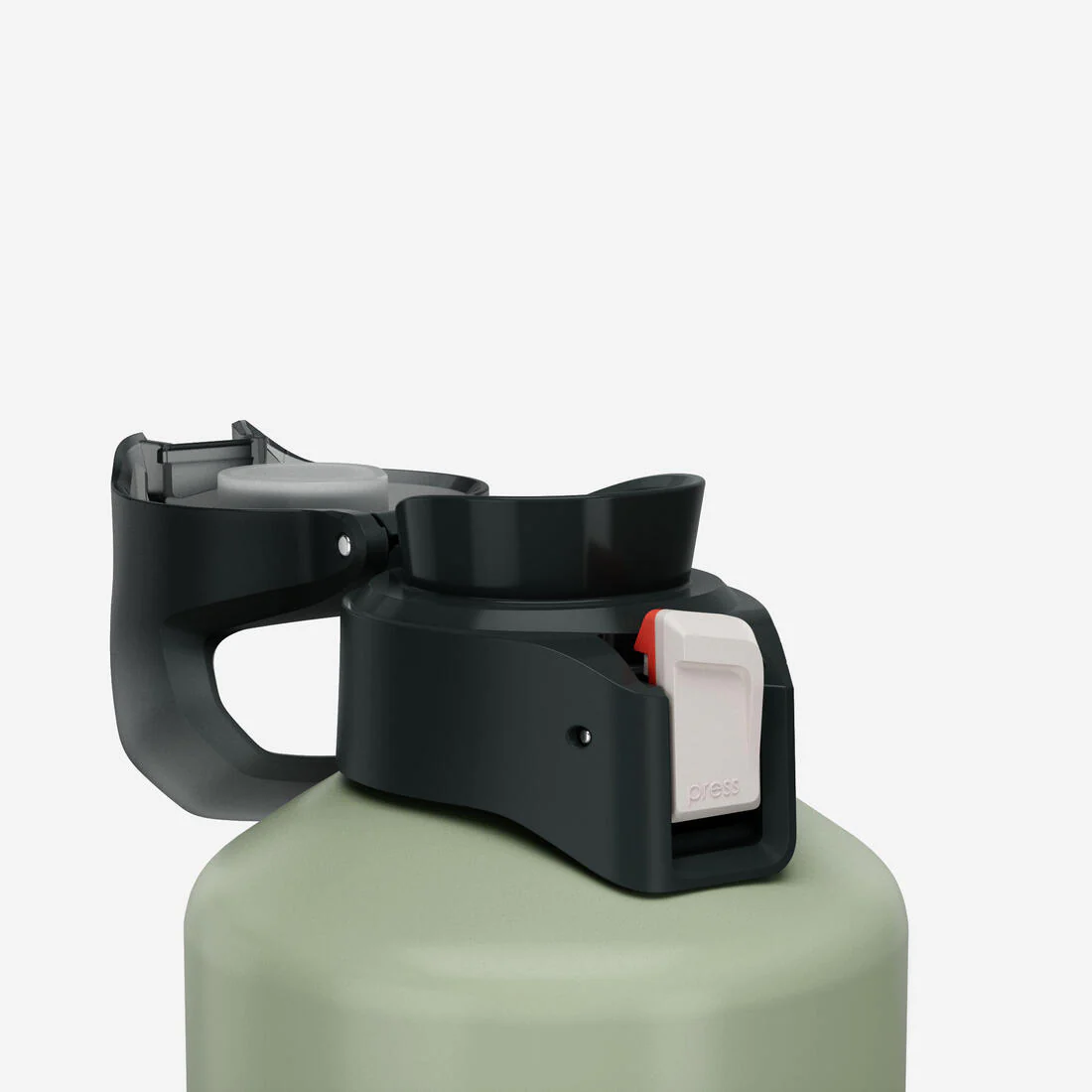 BOTELLA ALUMINIO 1,5L CON TAPA DE APERTURA RÁPIDA PARA SENDERISMO - Image 13