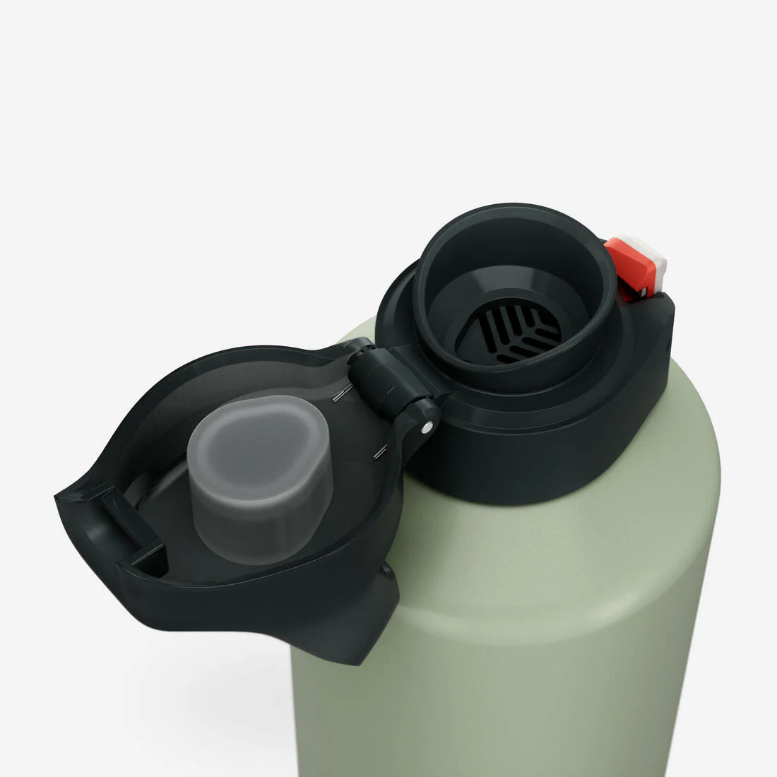 BOTELLA ALUMINIO 1,5L CON TAPA DE APERTURA RÁPIDA PARA SENDERISMO - Image 15