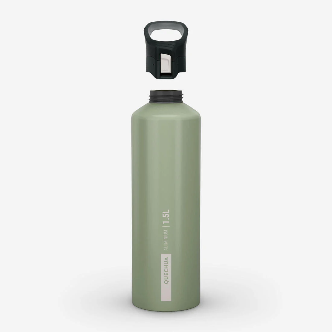 BOTELLA ALUMINIO 1,5L CON TAPA DE APERTURA RÁPIDA PARA SENDERISMO - Image 3