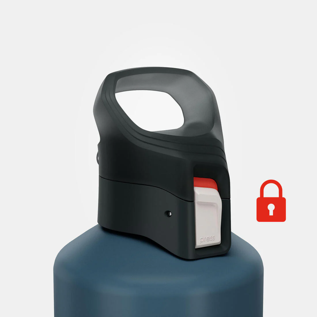 BOTELLA ALUMINIO 1,5L CON TAPA DE APERTURA RÁPIDA PARA SENDERISMO - Image 7