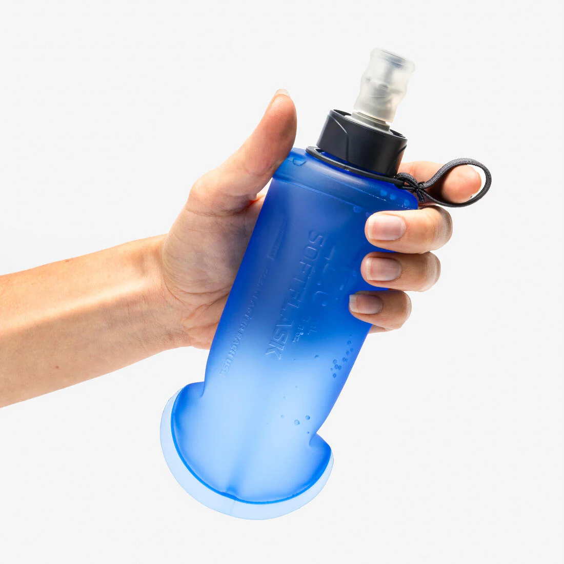 BOTELLA FLEXIBLE RUNNING 250 ML AZUL - Image 5
