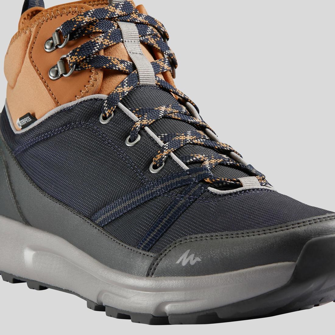 BOTAS IMPERMEABLES SENDERISMO, HOMBRE NH150 AZUL - Image 5