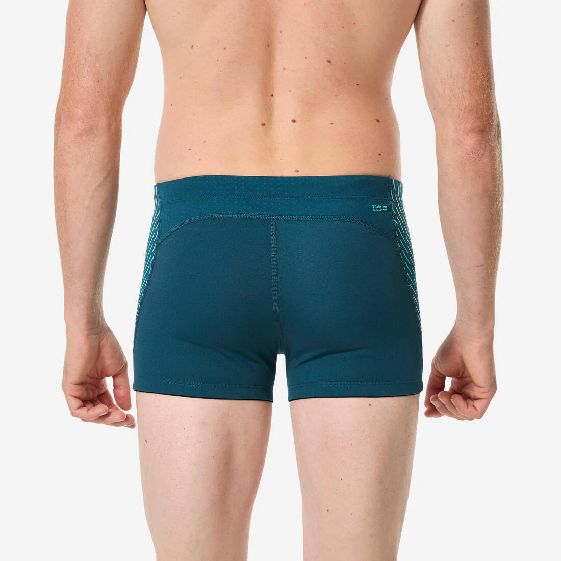 Bóxer Natación Fiti Hombre Turquesa-Blanco - Image 4