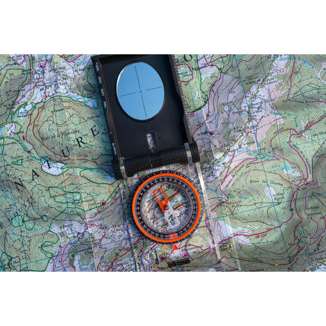 BRÚJULA DE ORIENTACIÓN EXPLORER 900 CON ESPEJO - Image 7