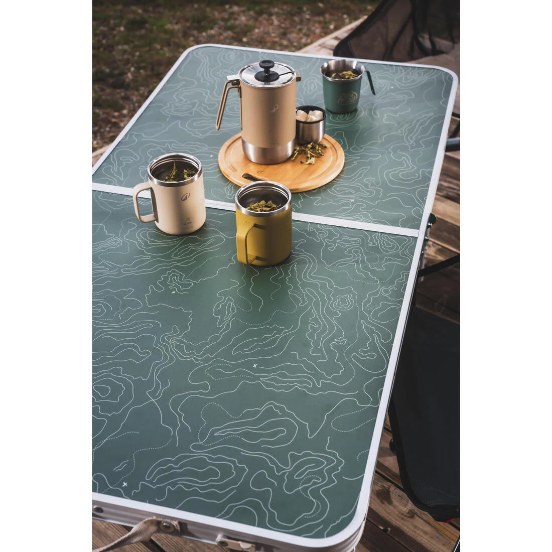 CAFETERA PORTÁTIL 3 EN 1 CAMPING 0,6 L A 0,8 L ACERO INOX - Image 8