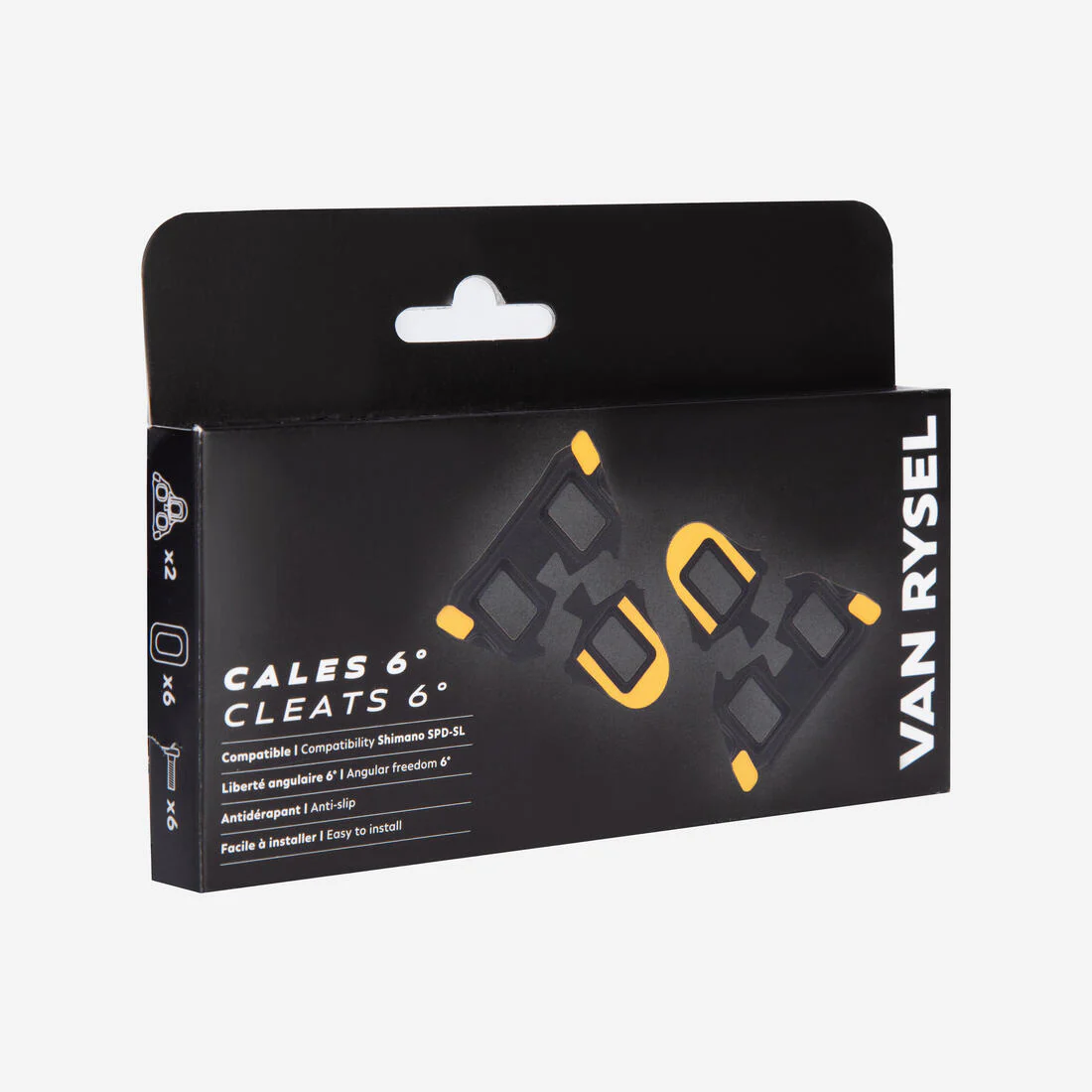 CALAS CICLISMO RUTA COMPATIBLE SHIMANO SPD-SL 6° - Image 5