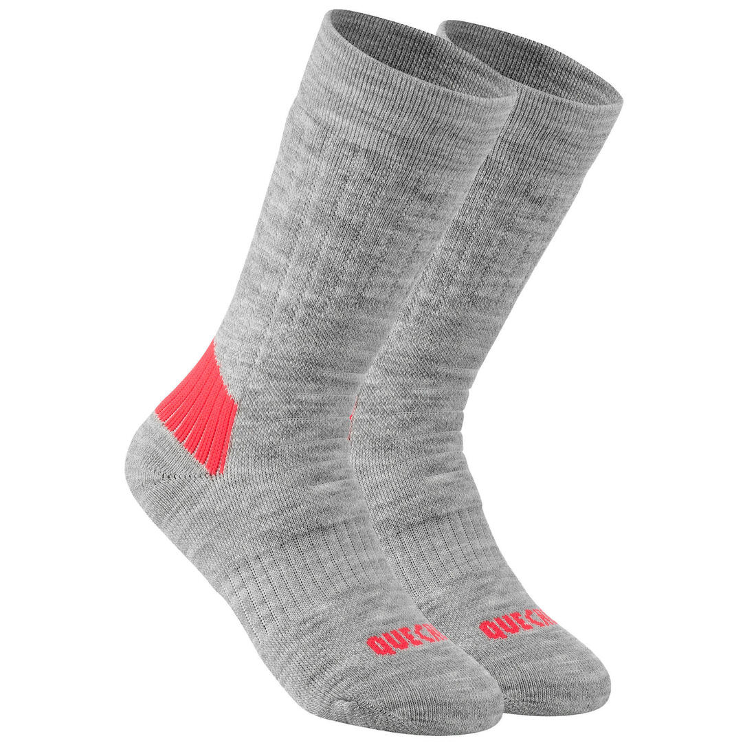 CALCETINES CÁLIDOS DE SENDERISMO NIÑOS SH100 MID X2 PARES - Image 5