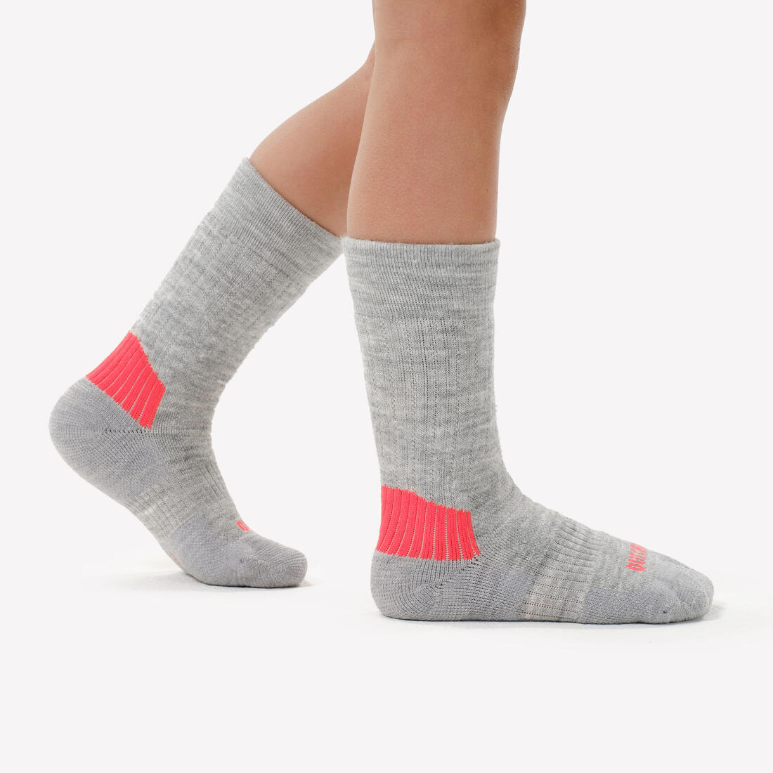 CALCETINES CÁLIDOS DE SENDERISMO NIÑOS SH100 MID X2 PARES - Image 9
