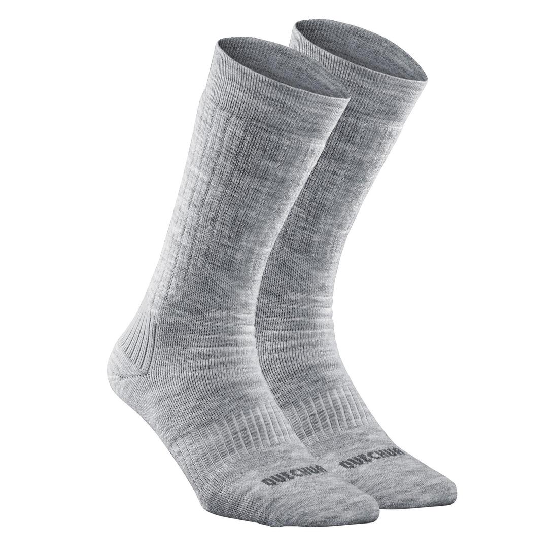 CALCETINES CÁLIDOS DE SENDERISMO SH100 MID X2 PARES - Image 3