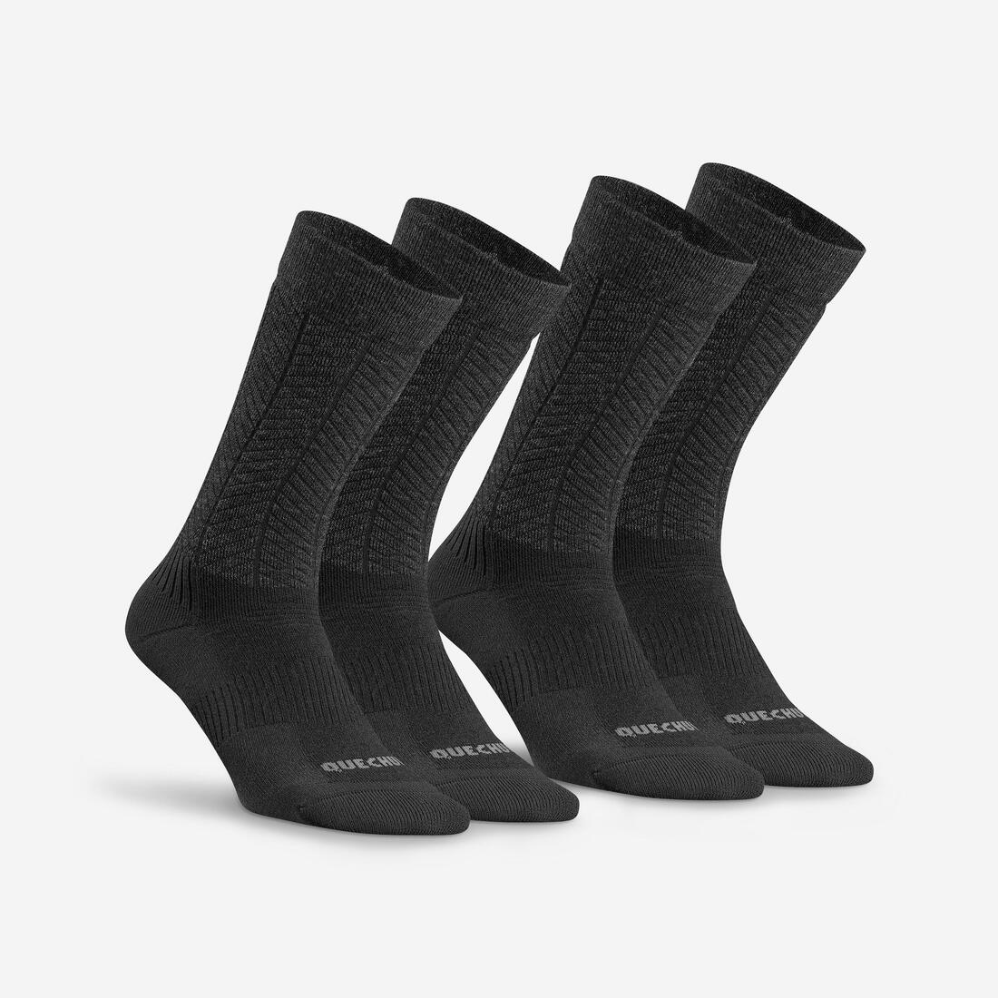 CALCETINES CÁLIDOS DE SENDERISMO SH500 MID X2 - Image 2