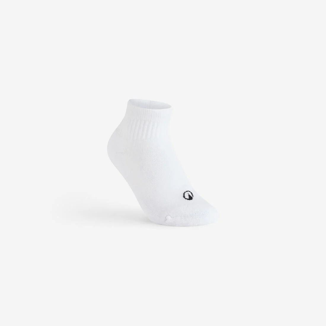 CALCETINES DE DEPORTE MEDIA CAÑA NIÑOS ARTENGO RS 100 BLANCO LOTE DE 3 PARES - Image 2