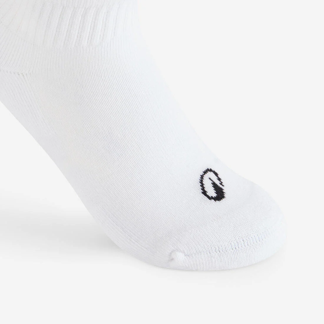 CALCETINES DE DEPORTE MEDIA CAÑA NIÑOS ARTENGO RS 100 BLANCO LOTE DE 3 PARES - Image 3
