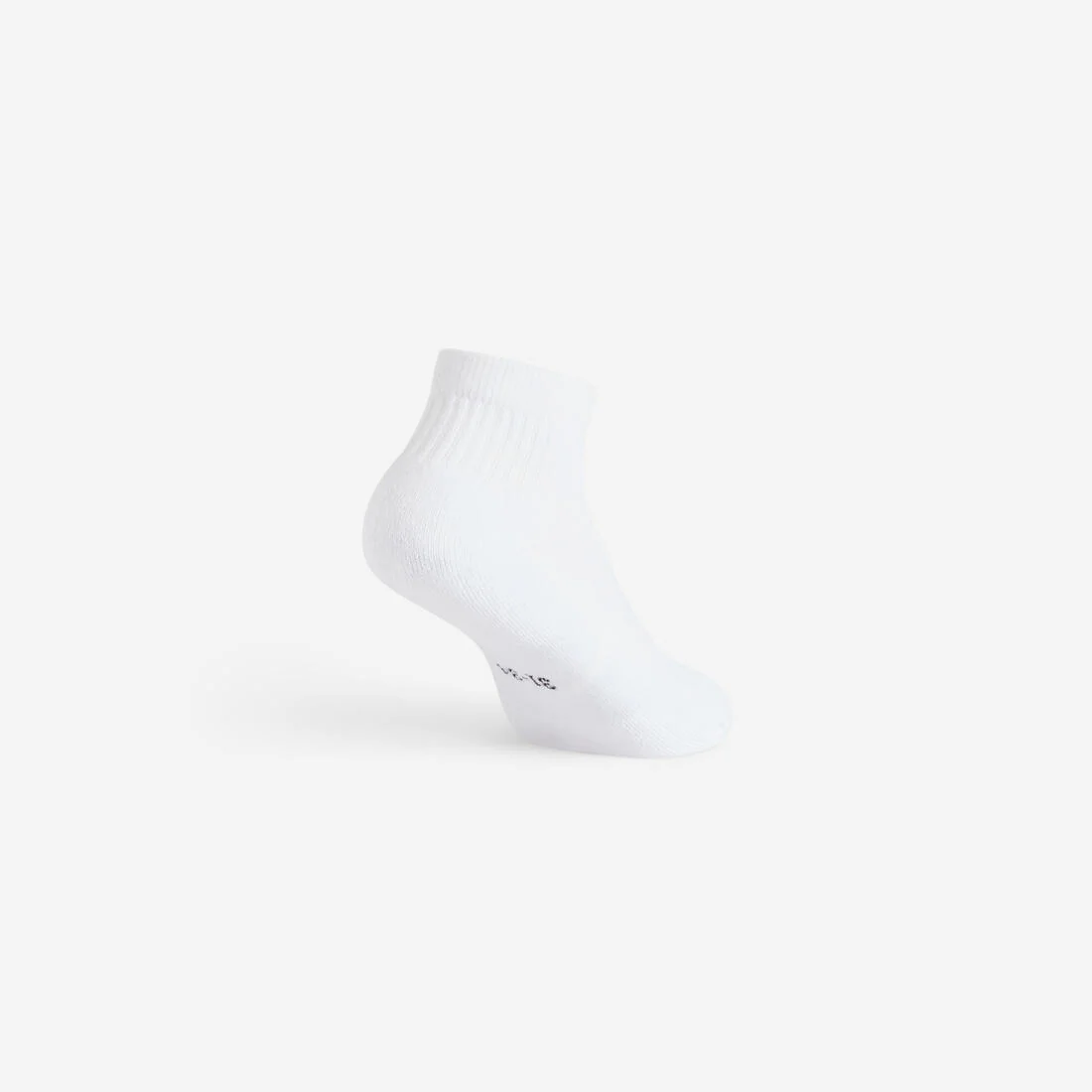CALCETINES DE DEPORTE MEDIA CAÑA NIÑOS ARTENGO RS 100 BLANCO LOTE DE 3 PARES - Image 4