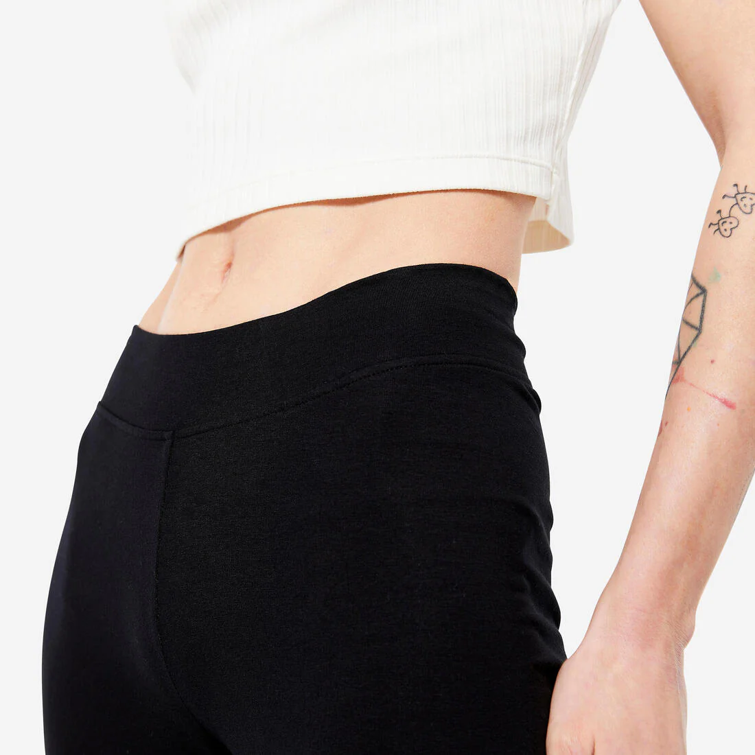 CALZAS BIKER FITNESS MUJER NEGRO ULTRA - Image 3