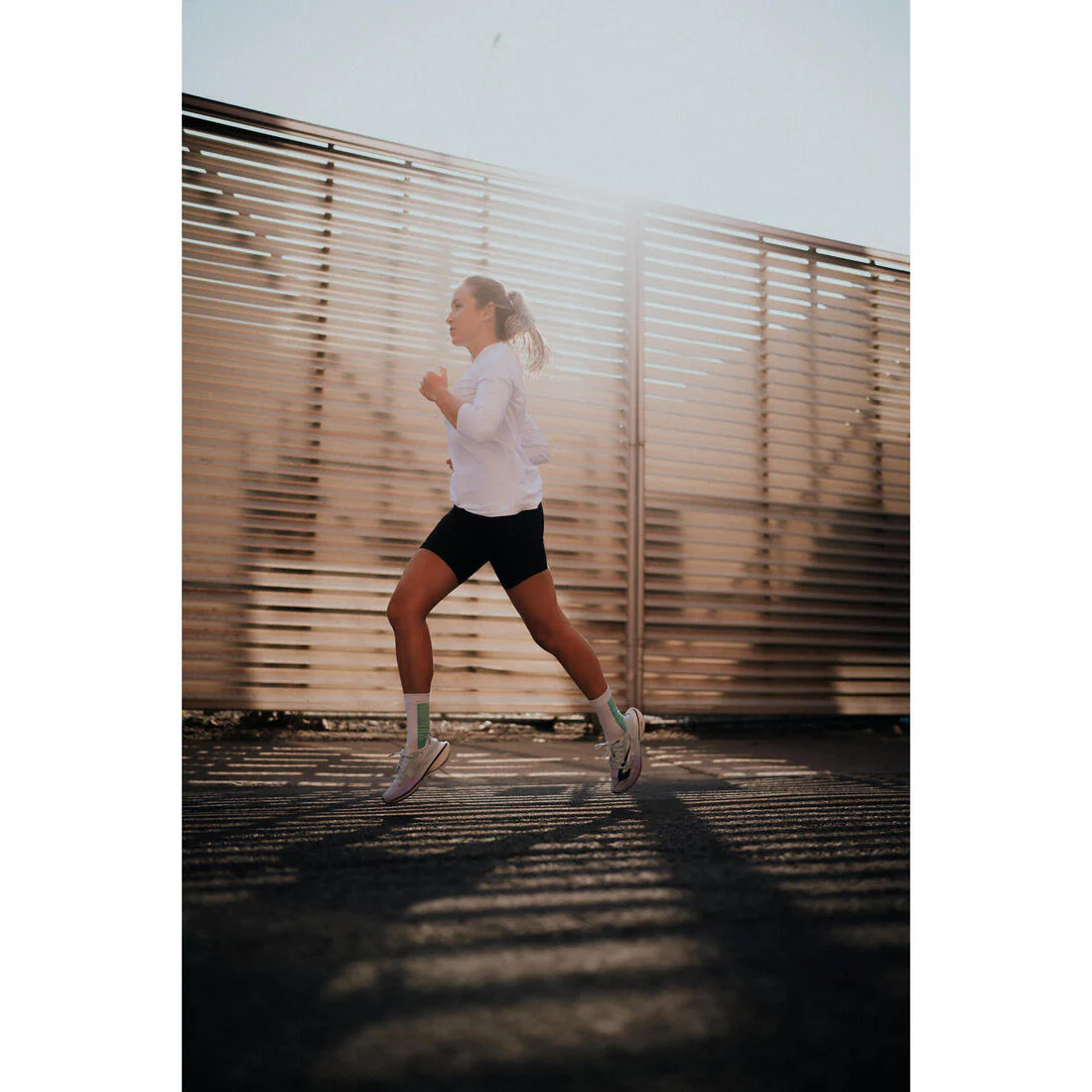 CALZAS BIKER RUNNING MUJER DRY NEGRO - Image 7