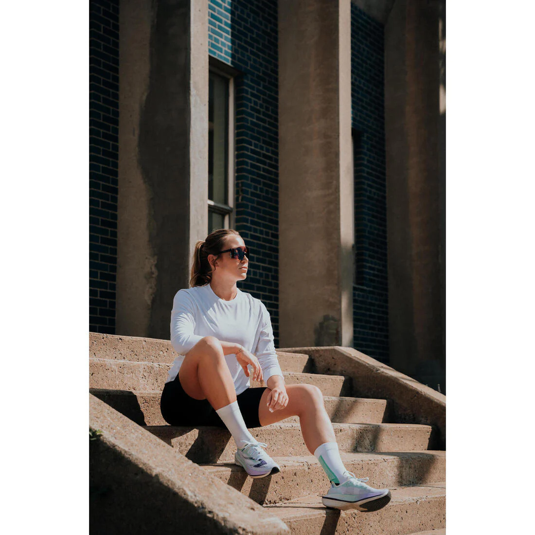 CALZAS BIKER RUNNING MUJER DRY NEGRO - Image 9
