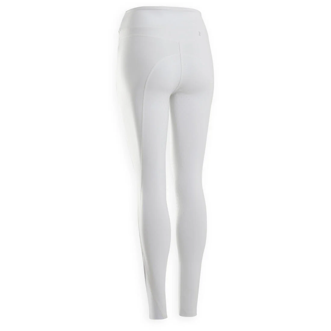 CALZAS COMPETENCIA EQUITACIÓN MUJER FULL GRIP 500 BLANCO - Image 8