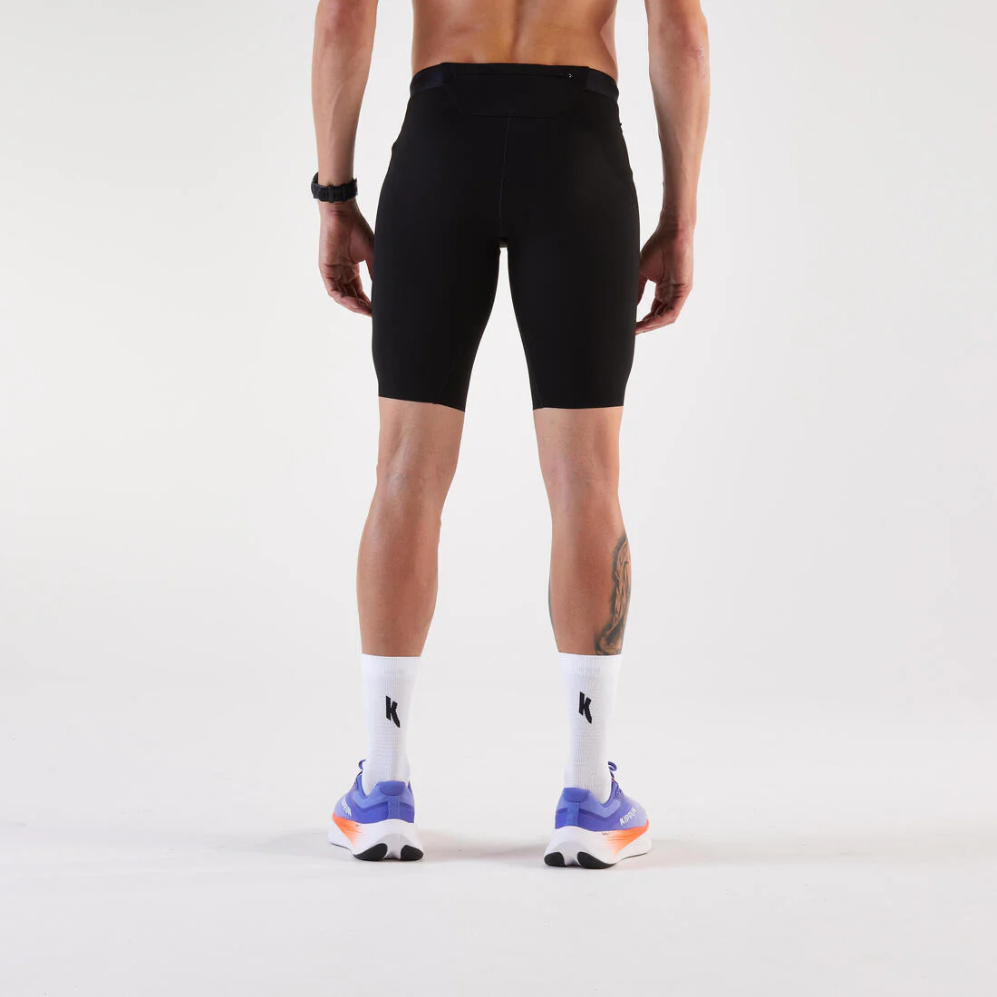 CALZAS CORTAS RUNNING HOMBRE KIPRUN NEGRO - Image 3