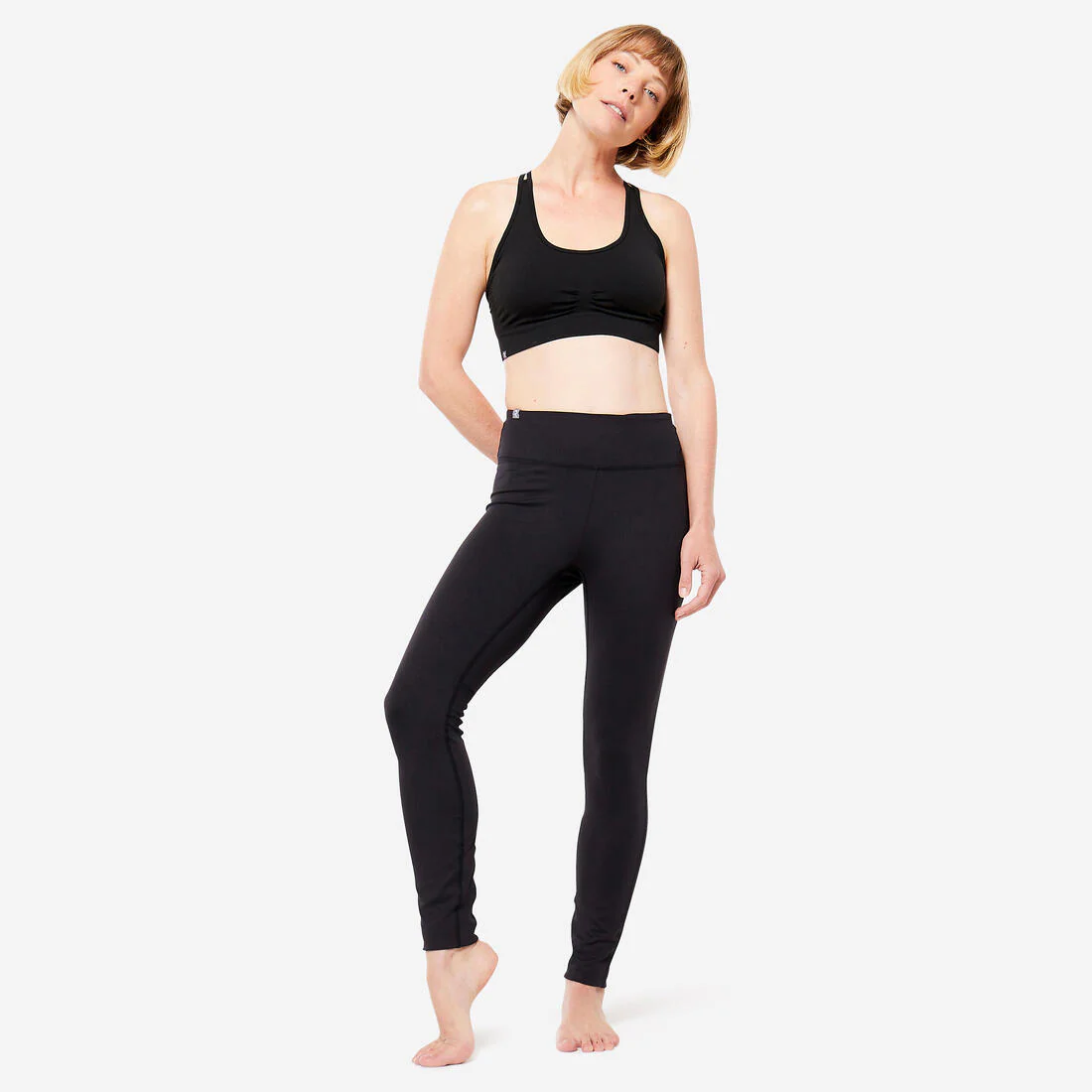 CALZAS DEPORTIVAS MUJER DE YOGA NEGRO - Image 2