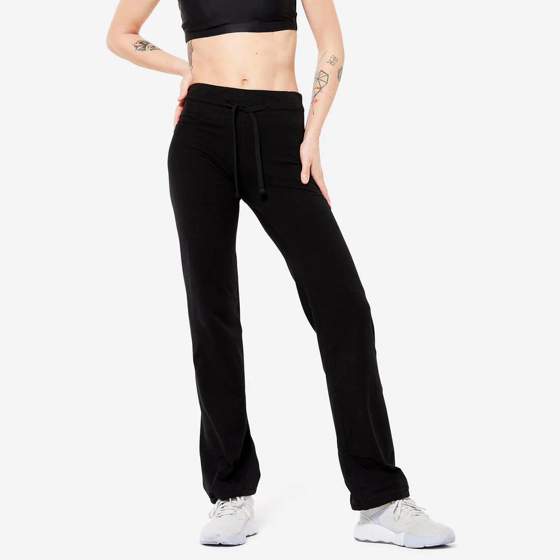 CALZAS FITNESS MUJER CORTE RECTO BAJOS AJUSTABLES - Image 2