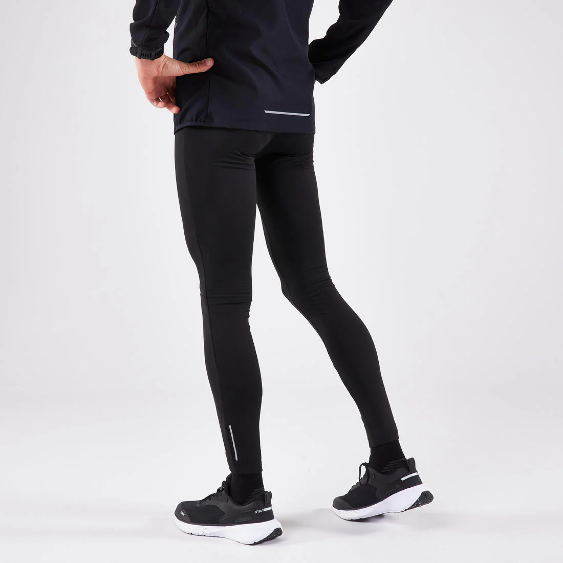 CALZAS LARGAS DE RUNNING HOMBRE RUN 100 WARM NEGRO - Image 3