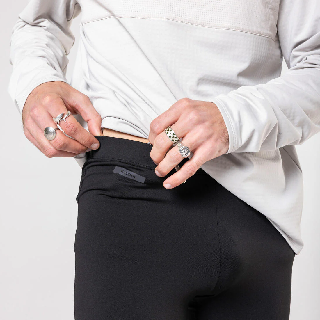 CALZAS RUNNING HOMBRE WARM NEGRO - Image 29