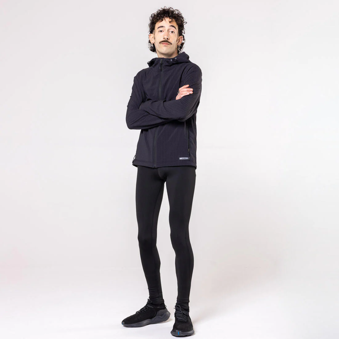 CALZAS RUNNING HOMBRE WARM NEGRO - Image 3