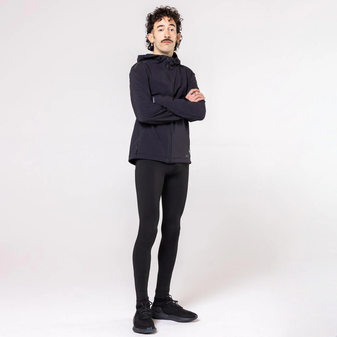 CALZAS RUNNING HOMBRE WARM NEGRO - Image 9