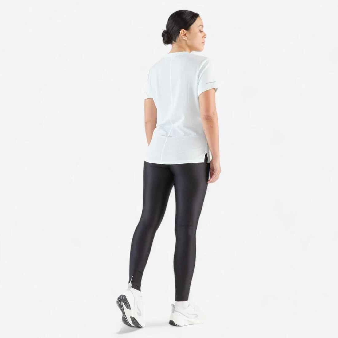 CALZAS RUNNING MUJER RUN100 NEGRO - Image 6