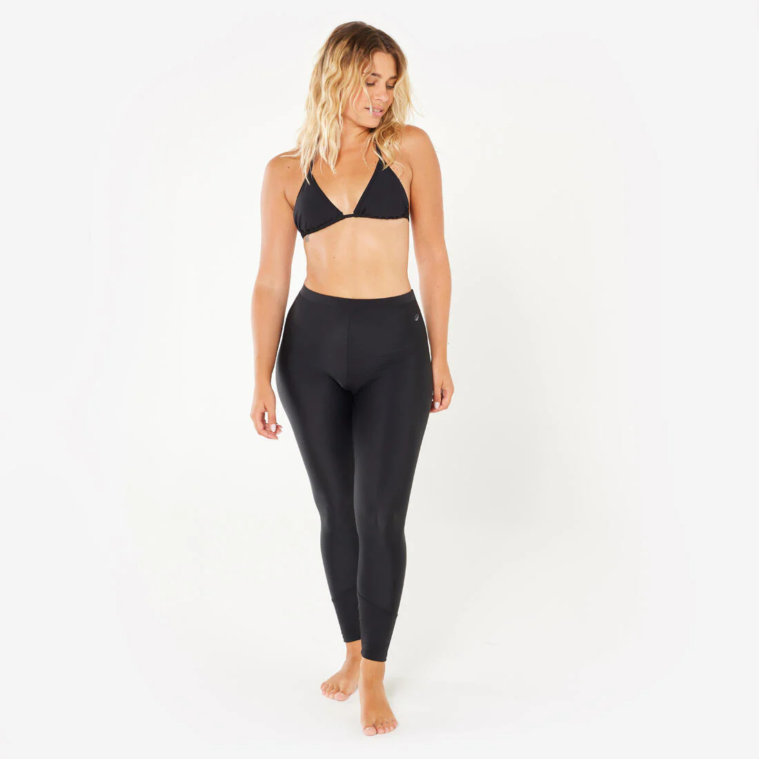 Calzas Surf Mujer Negro Anti-UV Talla + - Image 2