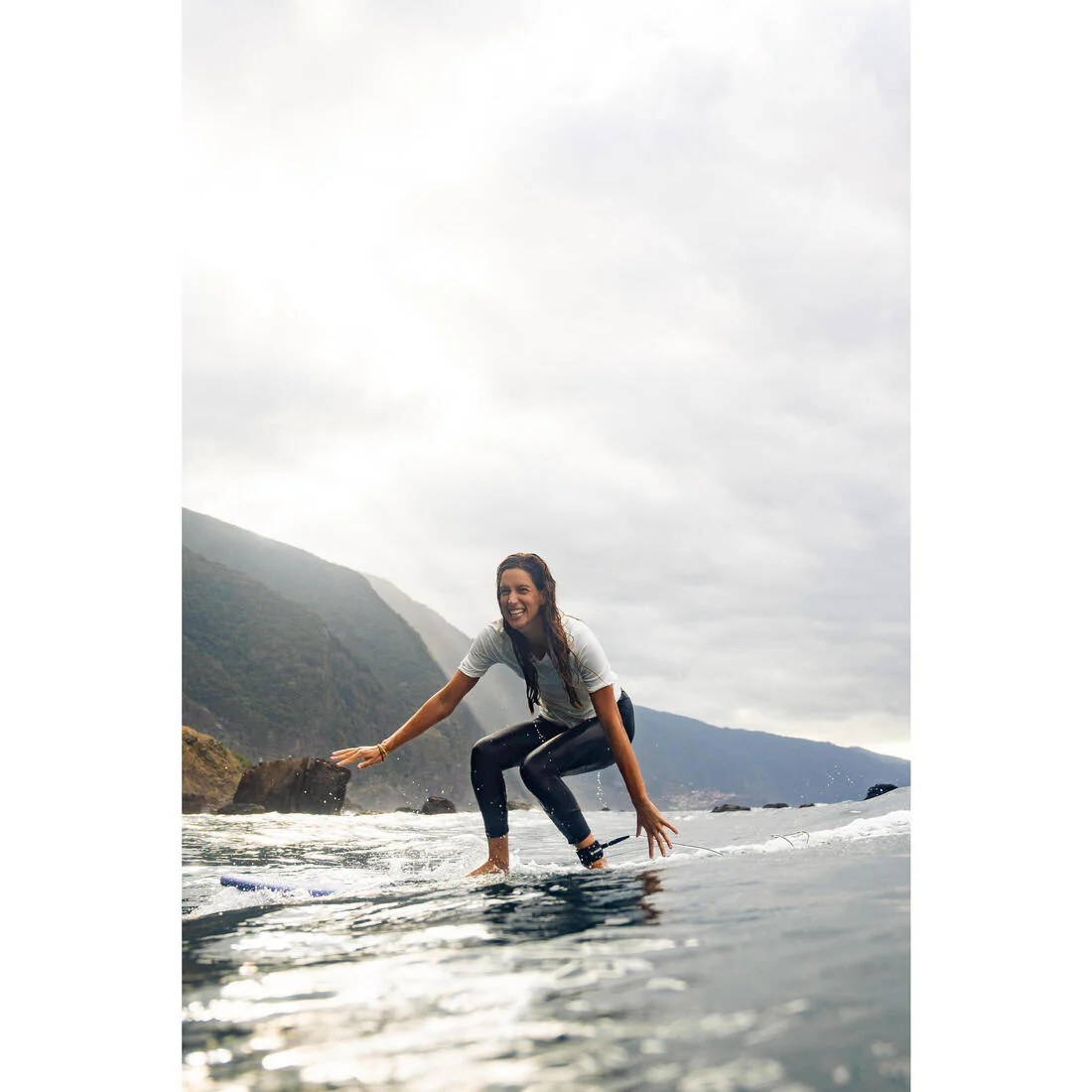 Calzas Surf Mujer Negro Anti-UV Talla + - Image 7