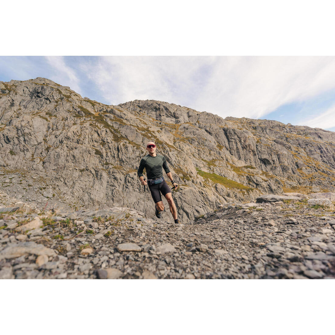 CALZAS TRAIL RUNNING HOMBRE EMBOSS NEGRO - Image 12