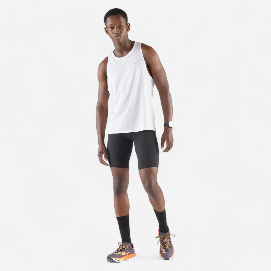 CALZAS TRAIL RUNNING HOMBRE EMBOSS NEGRO - Image 3
