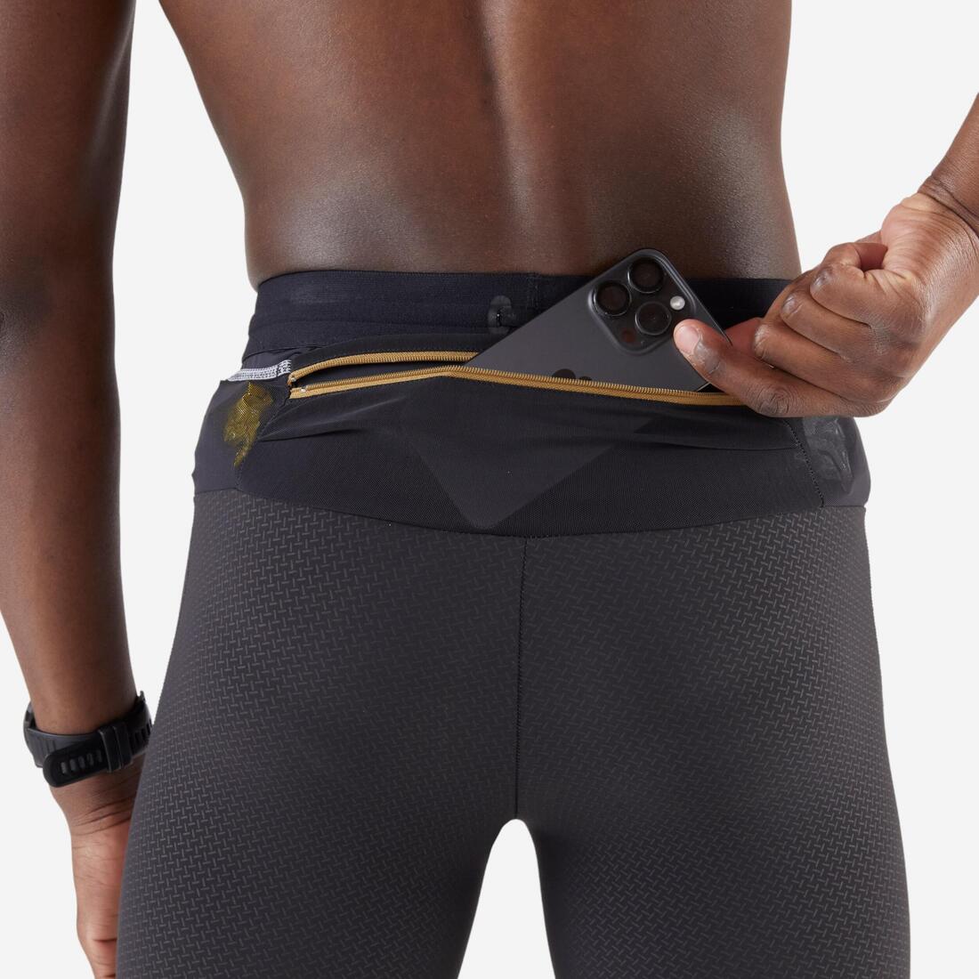 CALZAS TRAIL RUNNING HOMBRE EMBOSS NEGRO - Image 6