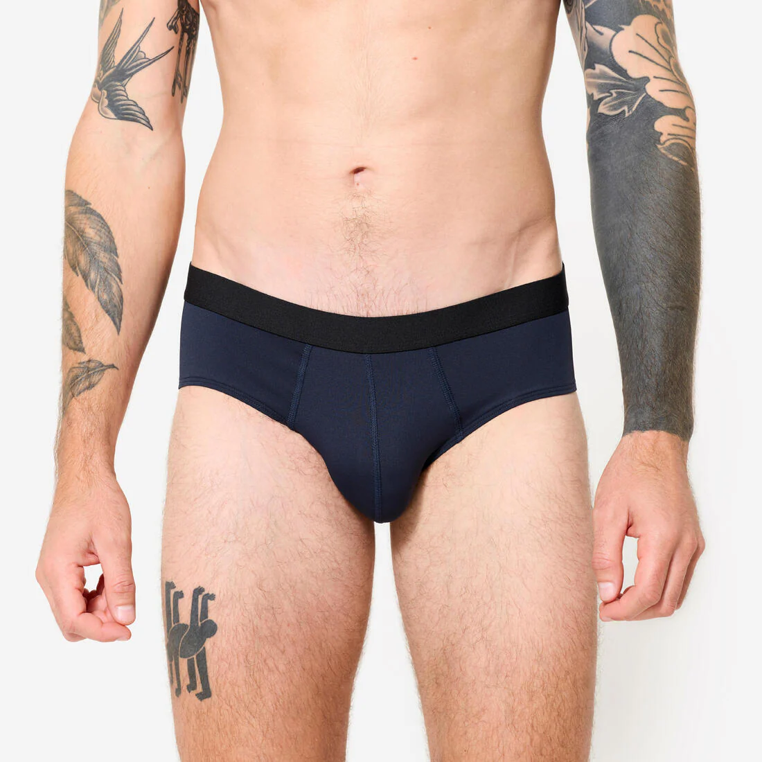 Calzoncillos slip transpirables hombre - Azul oscuro - Image 2