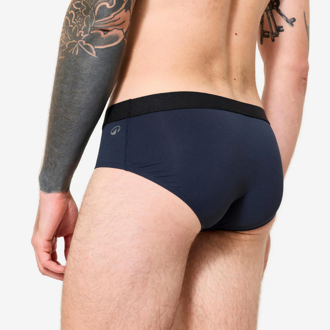 Calzoncillos slip transpirables hombre - Azul oscuro - Image 3