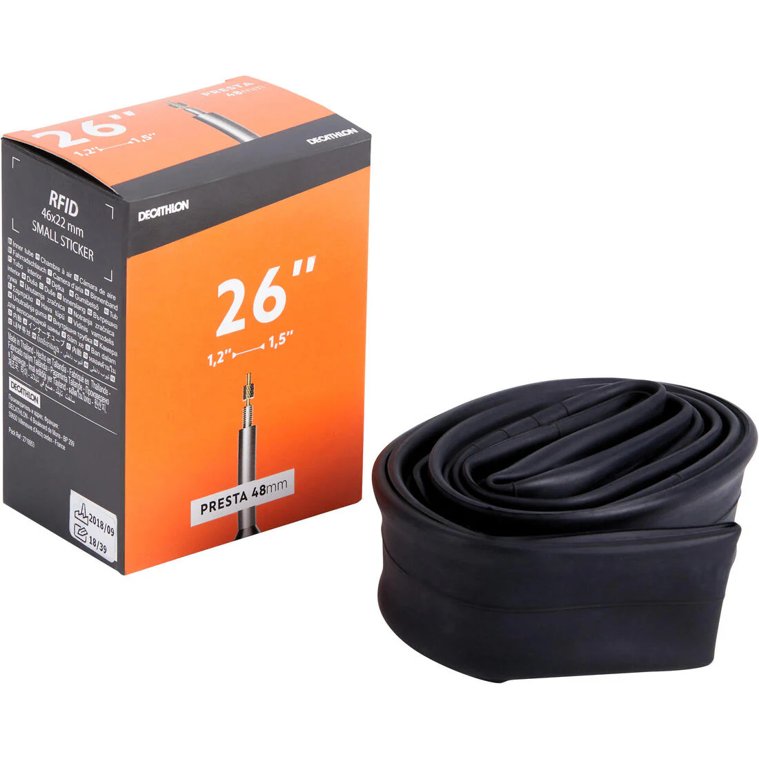 CÁMARA AIRE 26X1,2/1,5 VÁLVULA PRESTA 48 MM - Image 3
