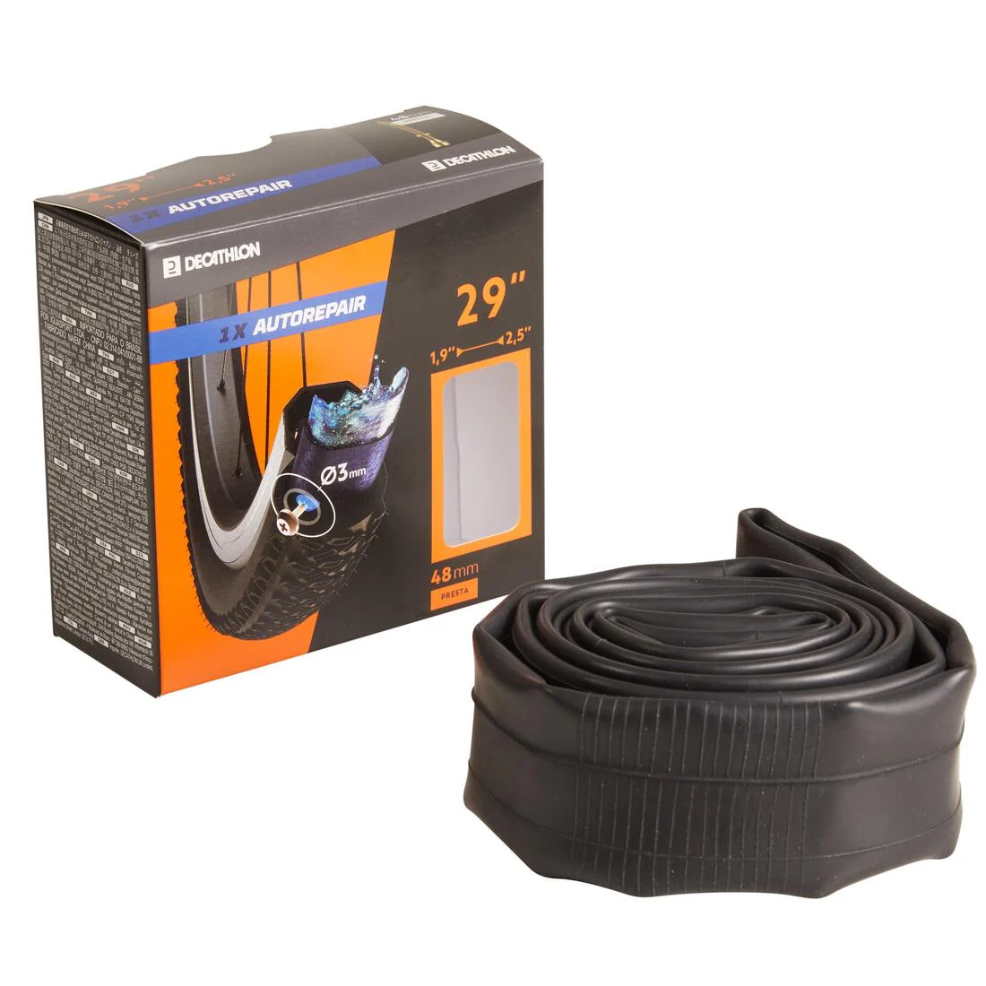 CÁMARA AIRE 29X1,9/2,5 AUTORREPARABLE VÁLVULA PRESTA 48 MM - Image 3