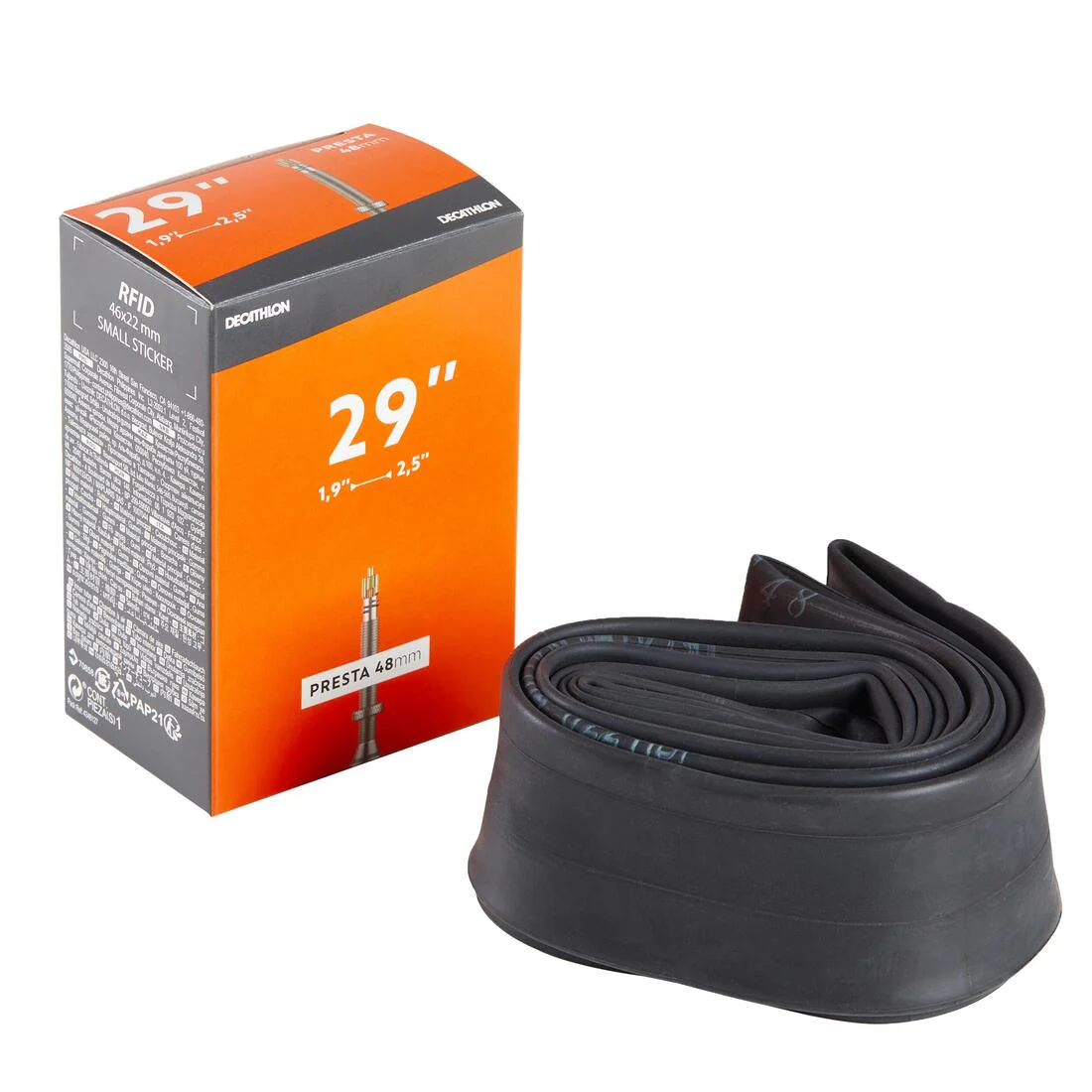 CÁMARA AIRE 29X1,9/2,5 VÁLVULA PRESTA 48 MM - Image 3