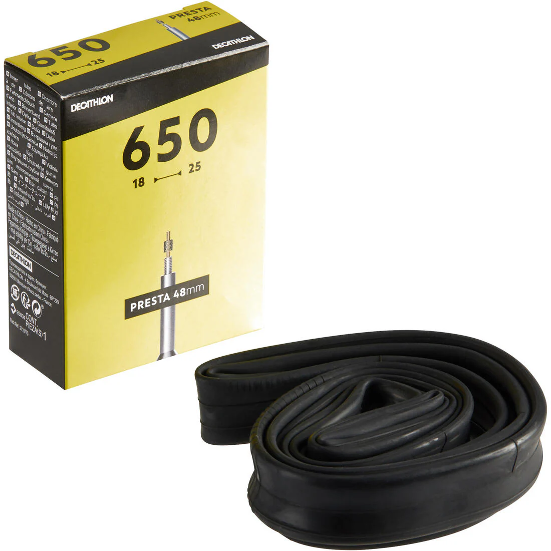 CÁMARA AIRE 650X18/25 VÁLVULA PRESTA 48 MM - Image 3