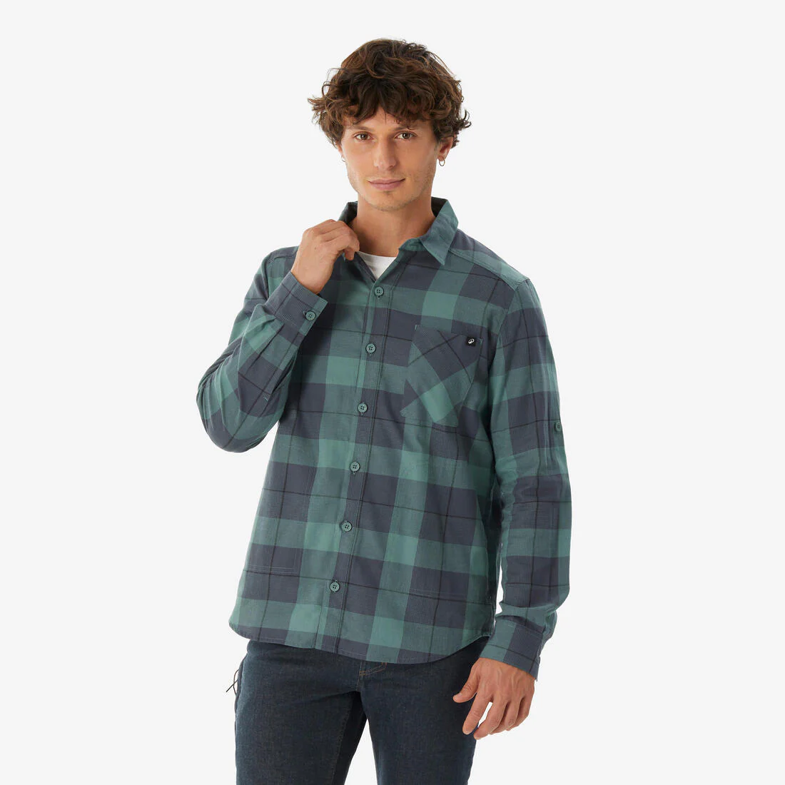 CAMISA SENDERISMO HOMBRE TRAVEL 500 - Image 2