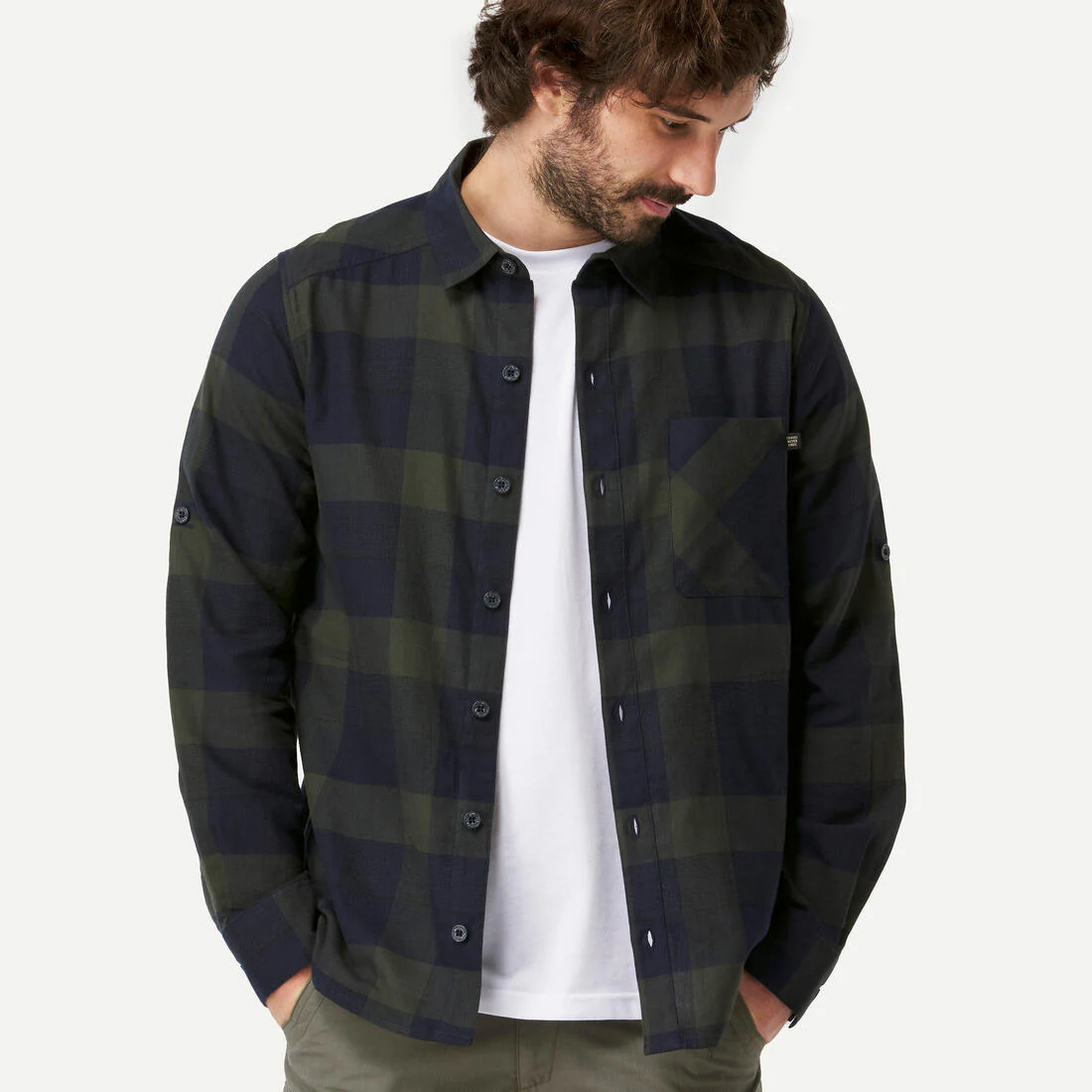 CAMISA SENDERISMO HOMBRE TRAVEL 500 - Image 3