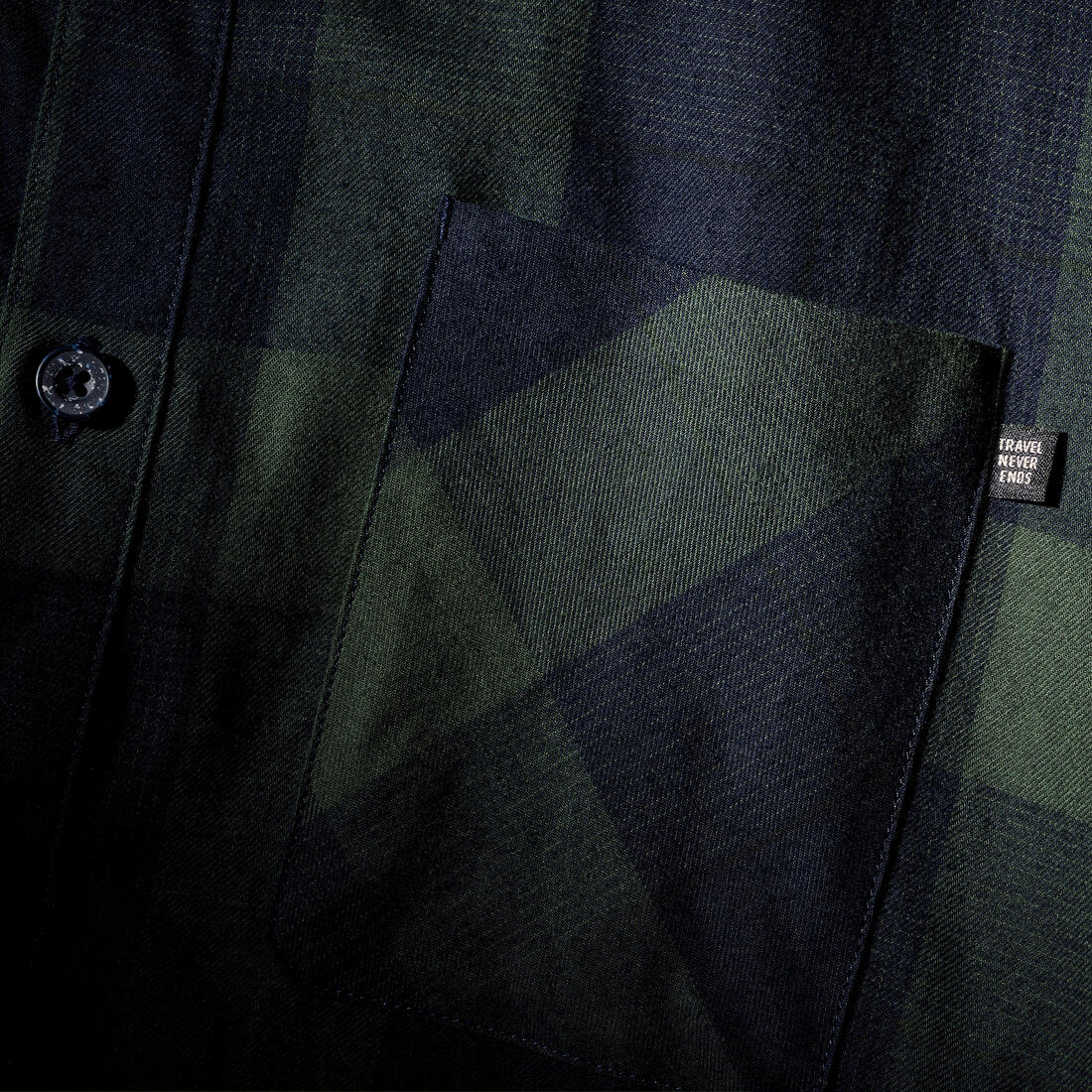 CAMISA SENDERISMO HOMBRE TRAVEL 500 - Image 7