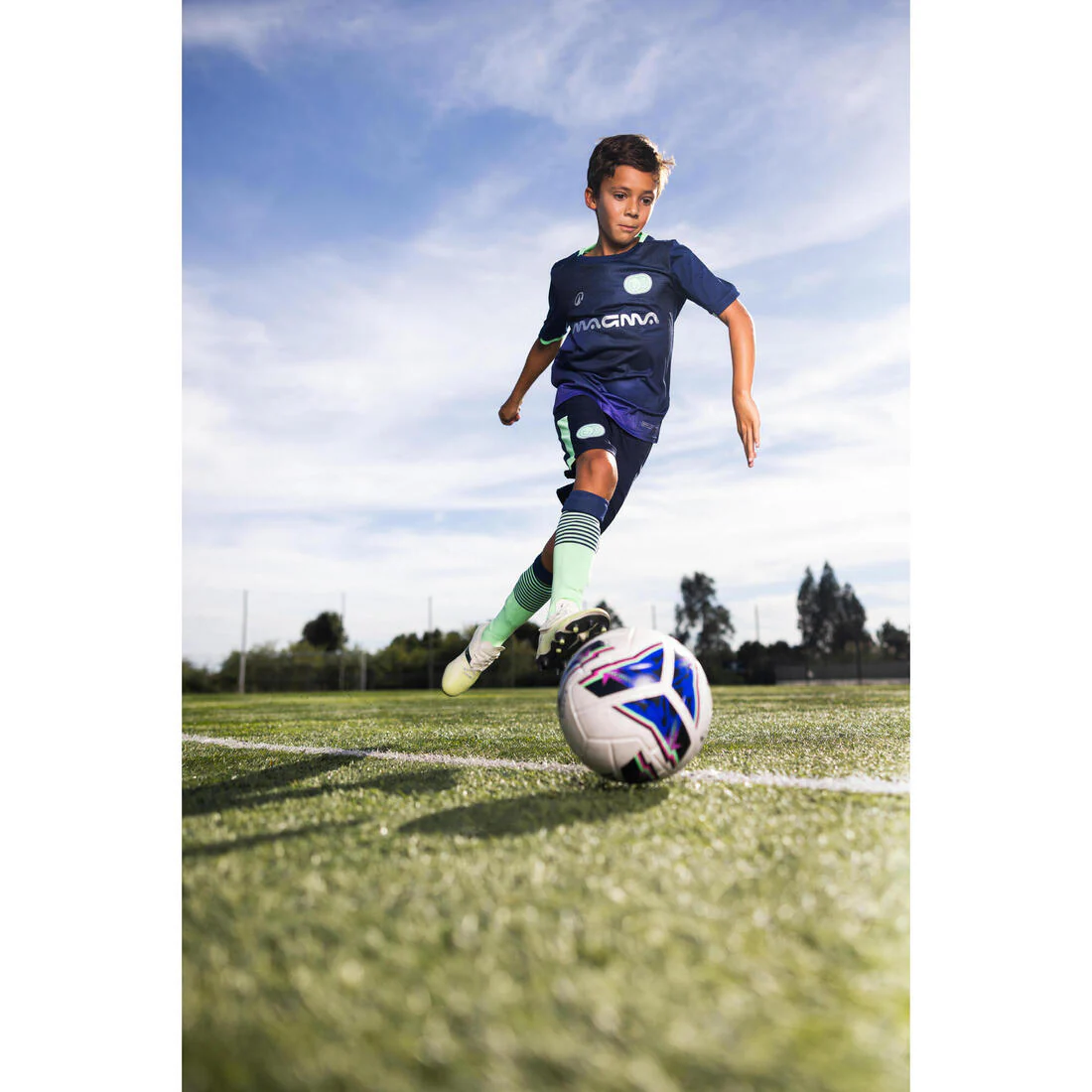 CAMISETAS DE FÚTBOL NIÑO VIRALTO KIDS  MC ROARR RINOCERONTE RAYAS - Image 9