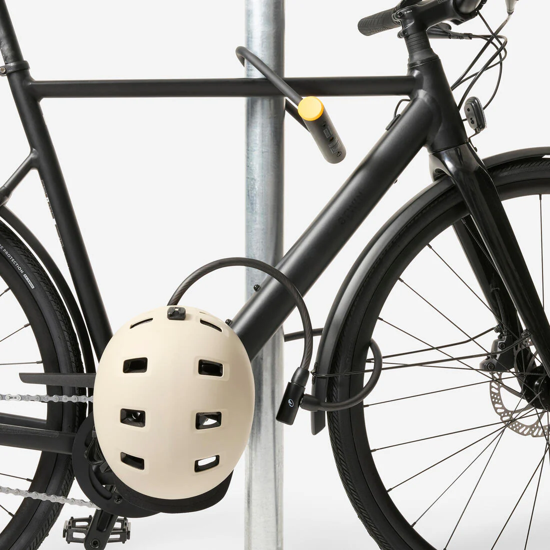CANDADO ACCESORIOS BICICLETA 120 ESPIRAL CON LLAVE - Image 2