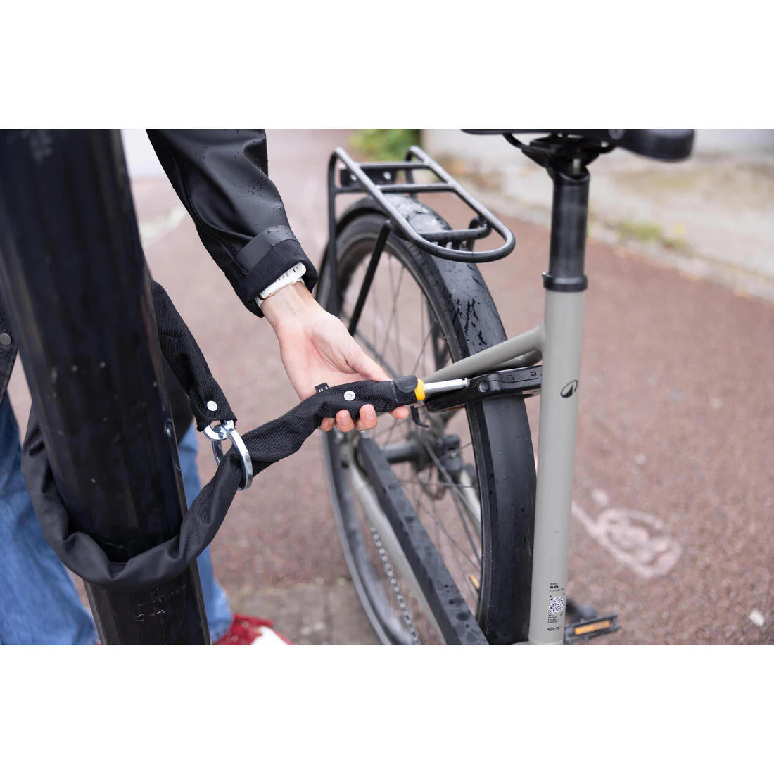 CANDADO CADENA BICI COMPLEMENTARIO PLUG-IN CHAIN 900 CERTIFICADO ART 2 - Image 5